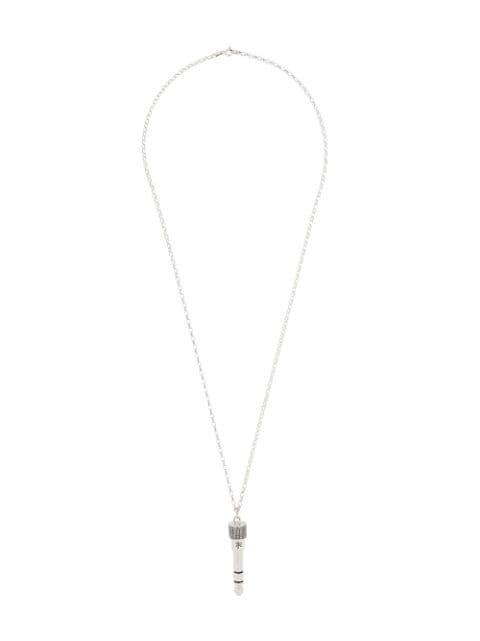 Jack Plug chain necklace by TRUE ROCKS