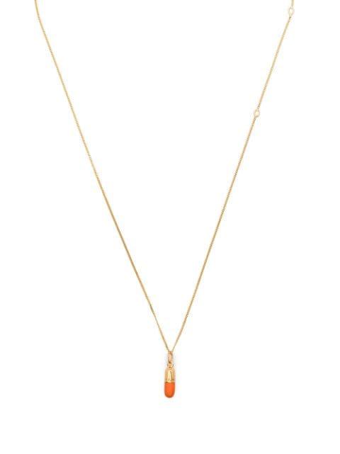 Mini Pill Pendant Necklace by TRUE ROCKS