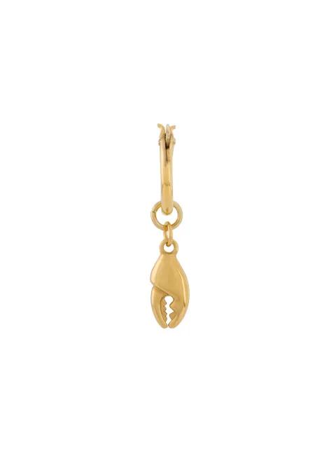 crab claw single earring by TRUE ROCKS