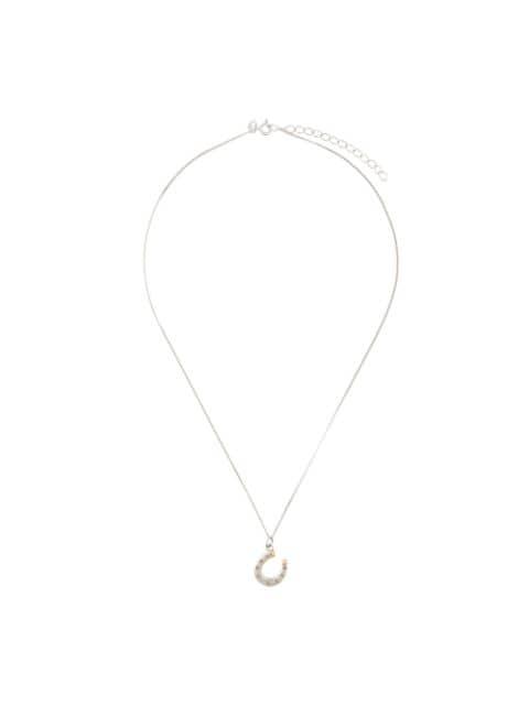 mini horseshoe pendant necklace by TRUE ROCKS