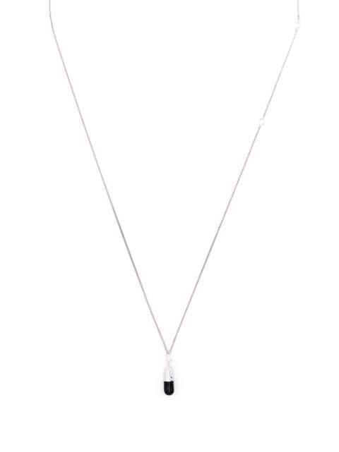 pill pendant necklace by TRUE ROCKS