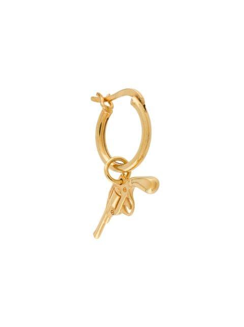 pistol hoop earring by TRUE ROCKS