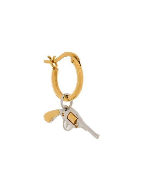 pistol hoop earring by TRUE ROCKS