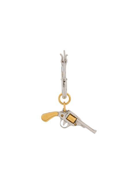 pistol hoop earring by TRUE ROCKS
