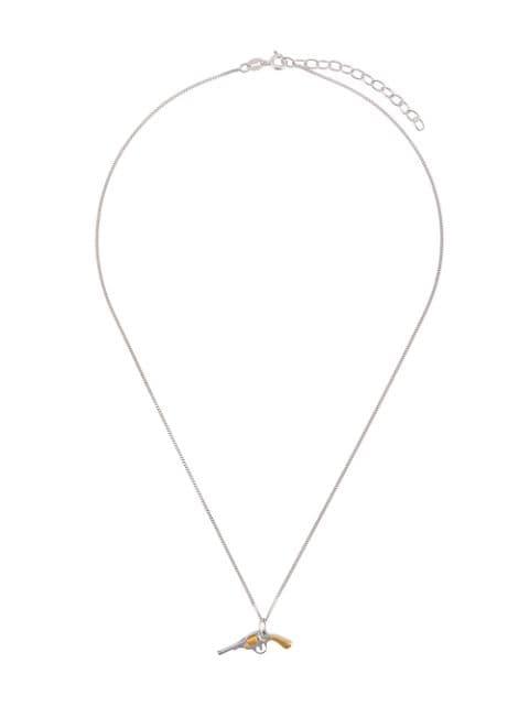 pistol pendant necklace by TRUE ROCKS