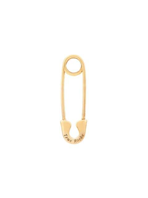 safety pin stud earring by TRUE ROCKS