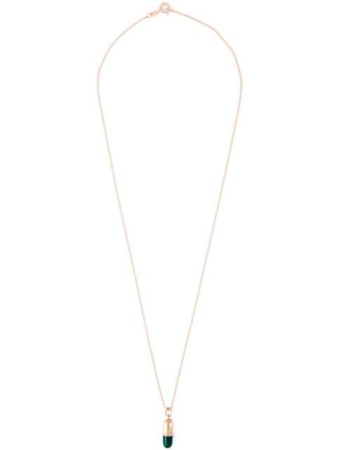 small pill pendant necklace by TRUE ROCKS