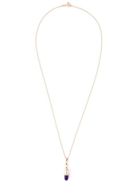 small pill pendant necklace by TRUE ROCKS