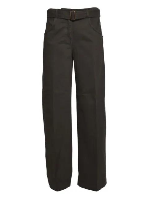 belted trousers by TRUE ROYAL