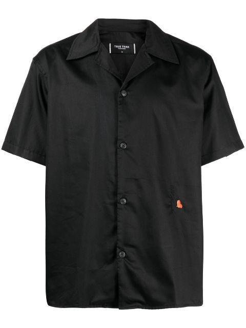 Pablo floral-embroidered shirt by TRUE TRIBE