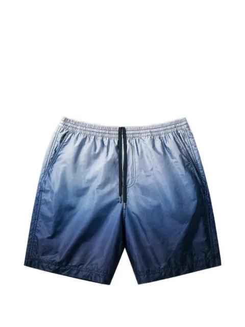 gradient-effect swim shorts by TRUE TRIBE