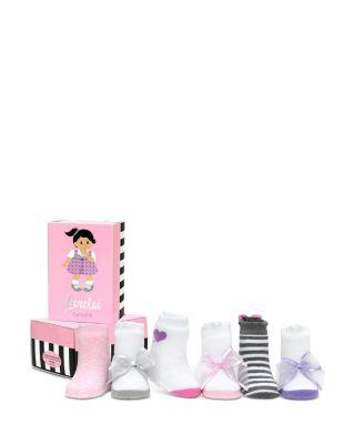 Girls' 6-Piece Lorelai Socks Set - Baby by TRUMPETTE