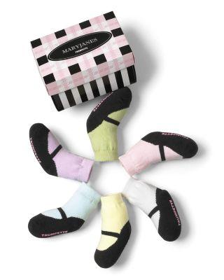 Girls' Mary Jane Pastel Socks by TRUMPETTE