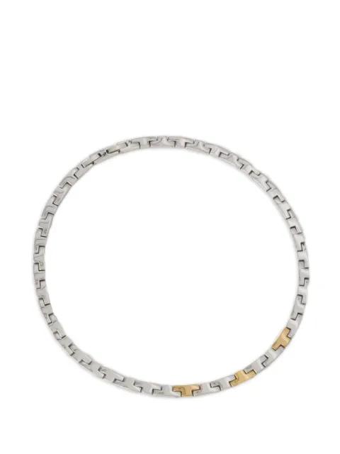 geometric necklace by TRUSSARDI