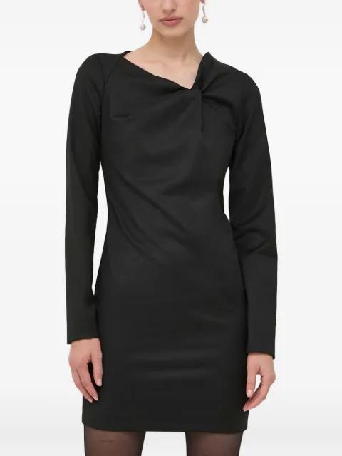 knot long-sleeve mini dress by TRUSSARDI