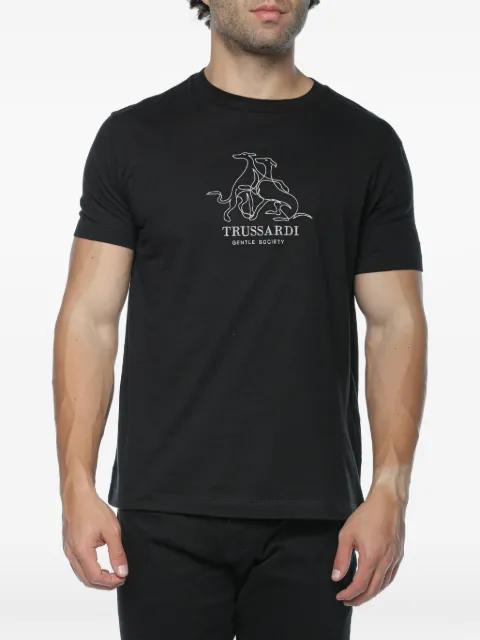 logo T-shirt by TRUSSARDI