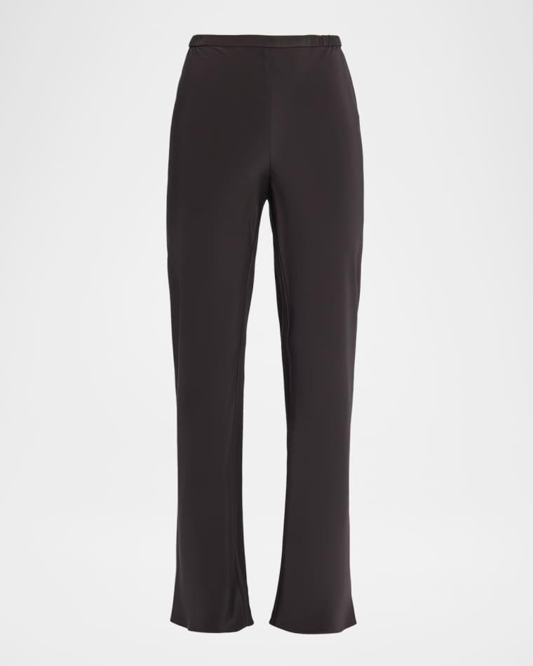 Straight-Leg Silk Pants by TSE CASHMERE