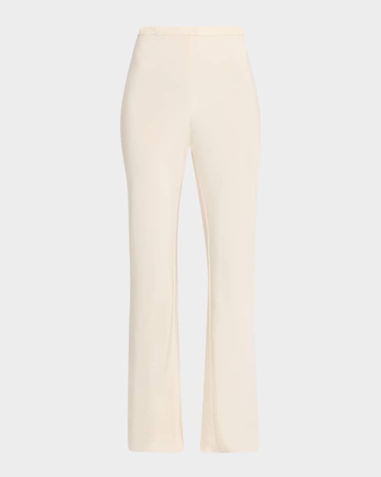 Straight-Leg Silk Pants by TSE CASHMERE