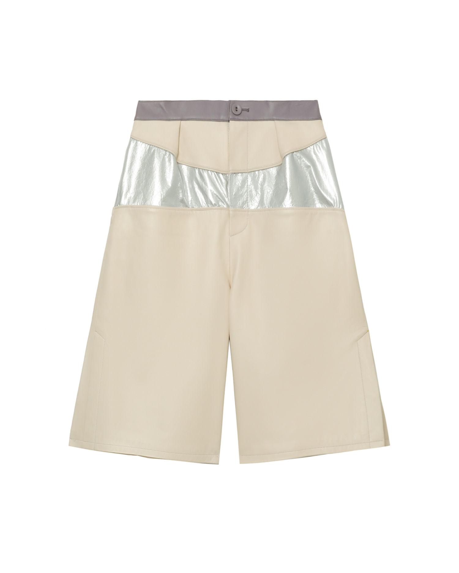 Contrasting panels shorts by TSUMORI CHISATO