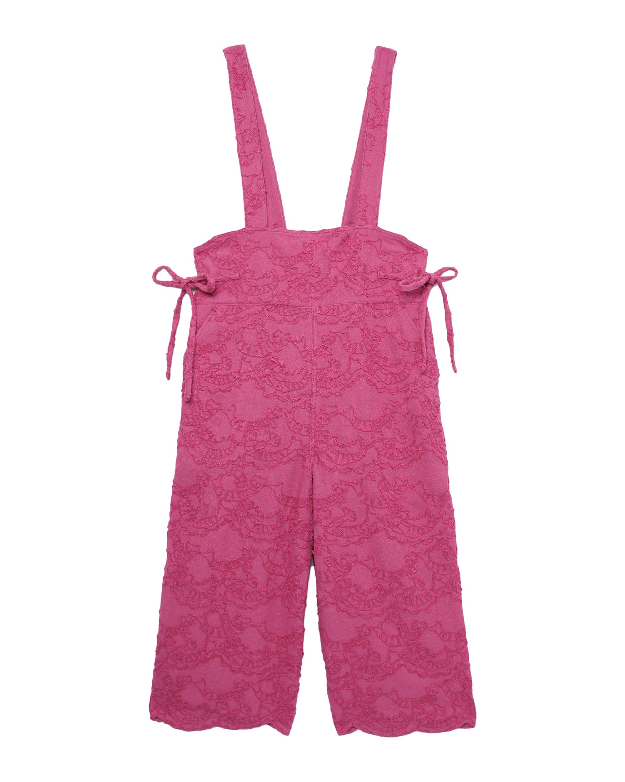 Crochet jumpsuit by TSUMORI CHISATO