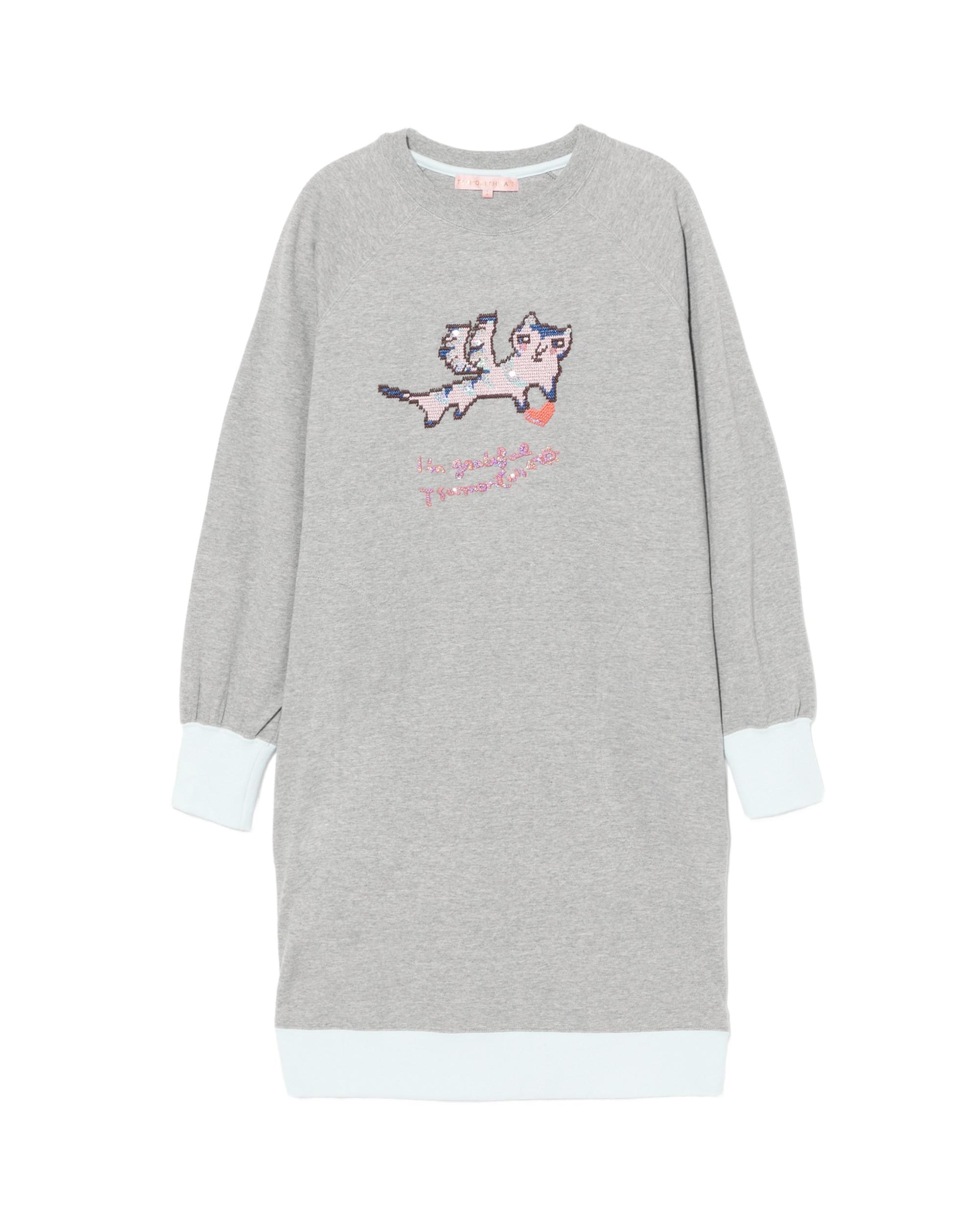 Embroidered graphic dress by TSUMORI CHISATO