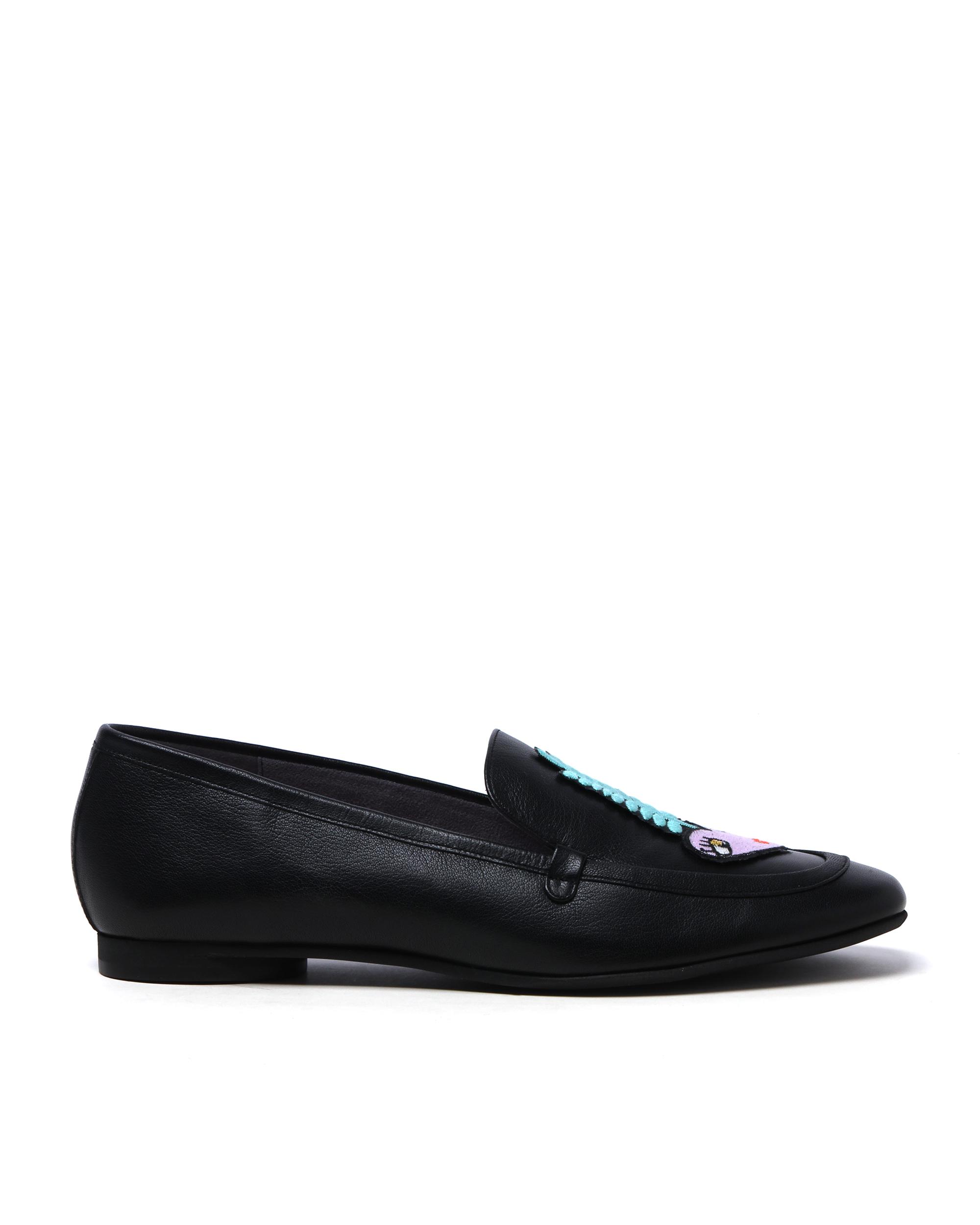Embroidered moccasins by TSUMORI CHISATO