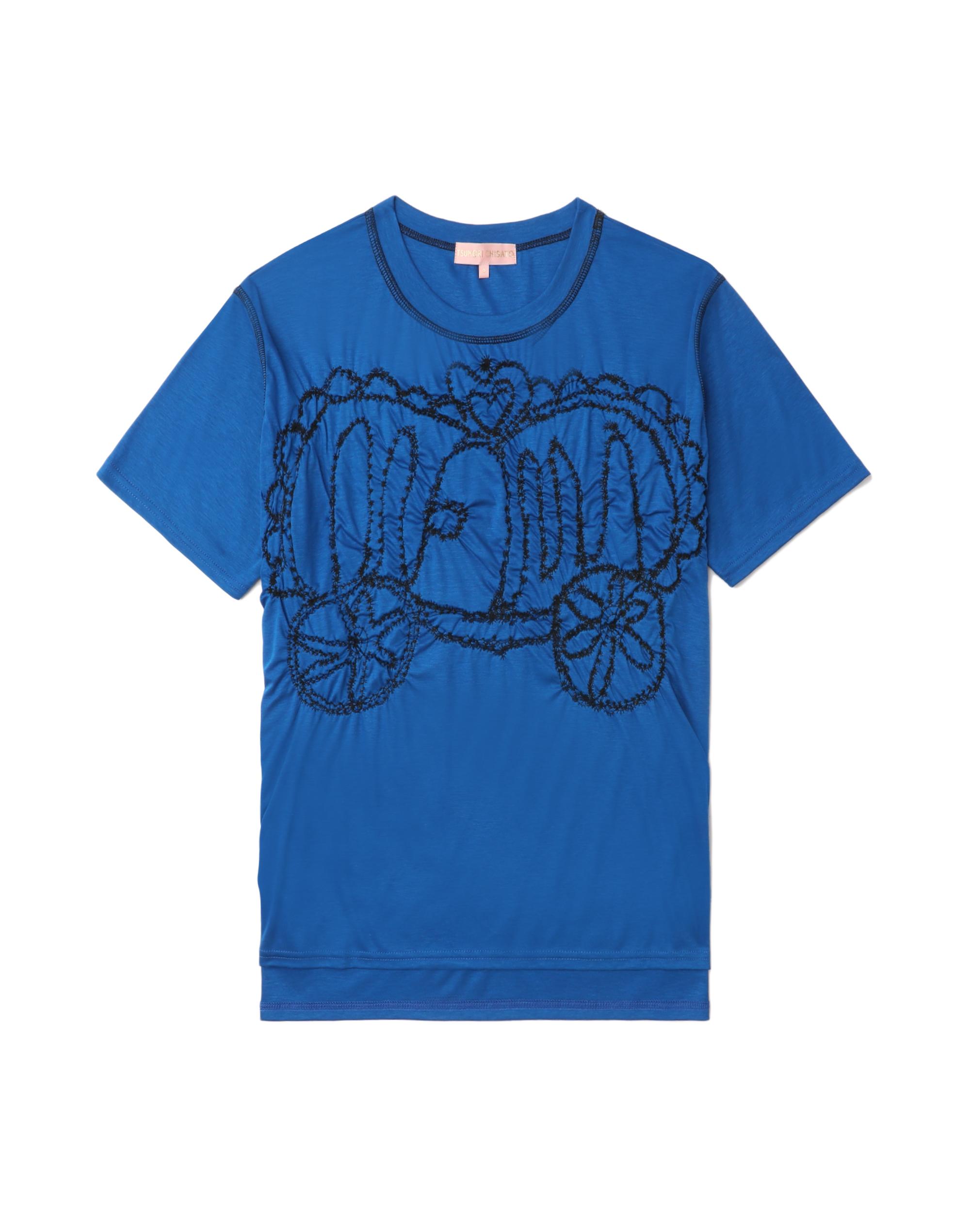 Embroidered short sleeve tee by TSUMORI CHISATO
