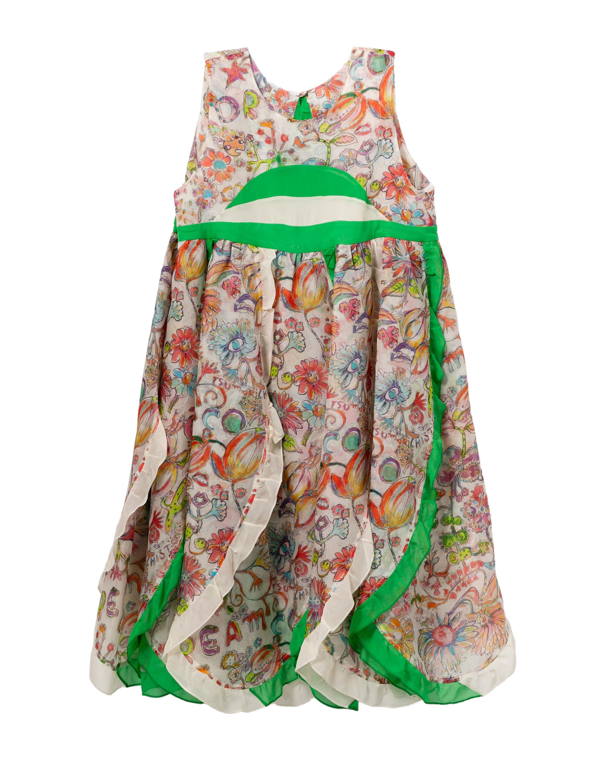 Floral dress by TSUMORI CHISATO