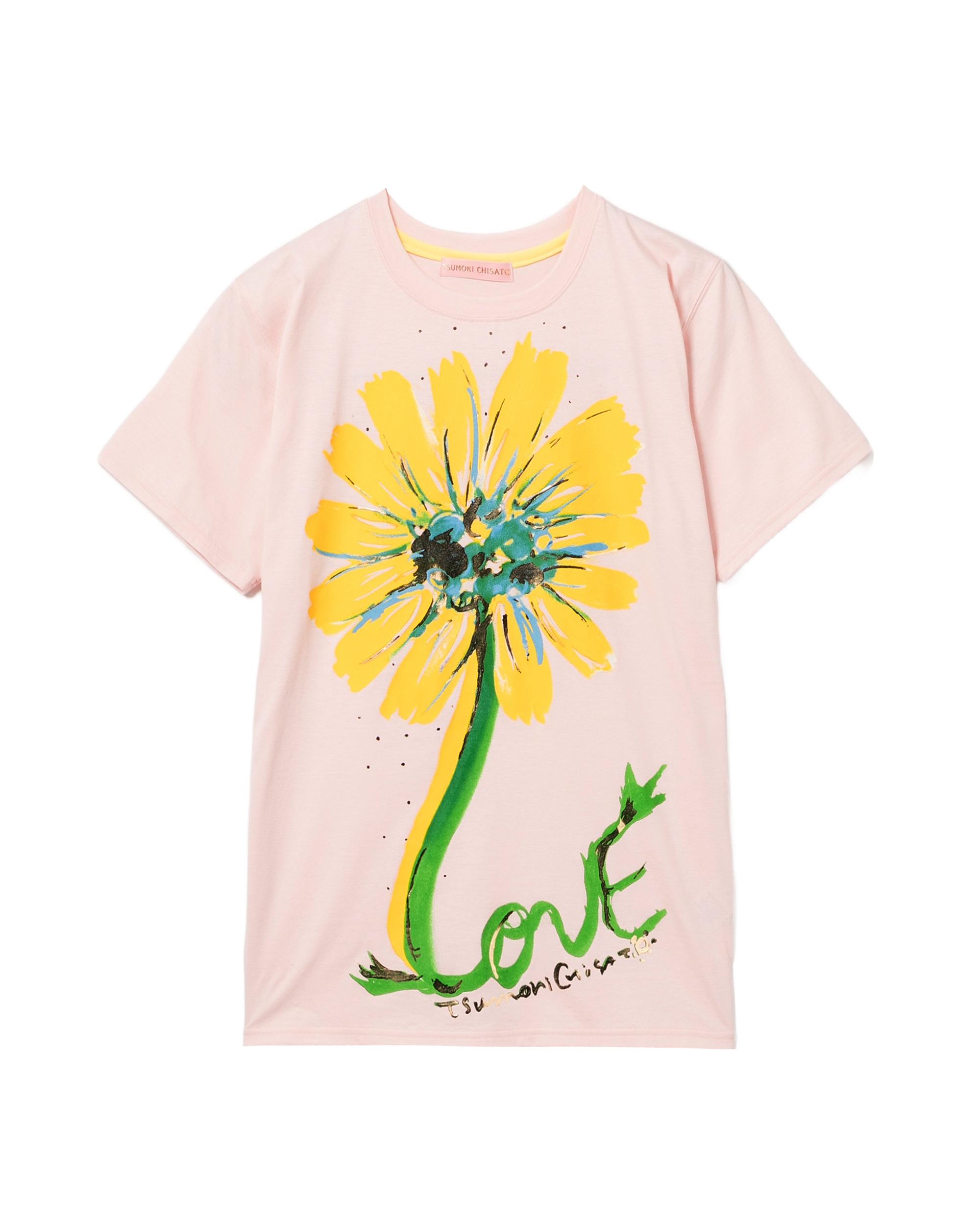 Floral graphic tee by TSUMORI CHISATO