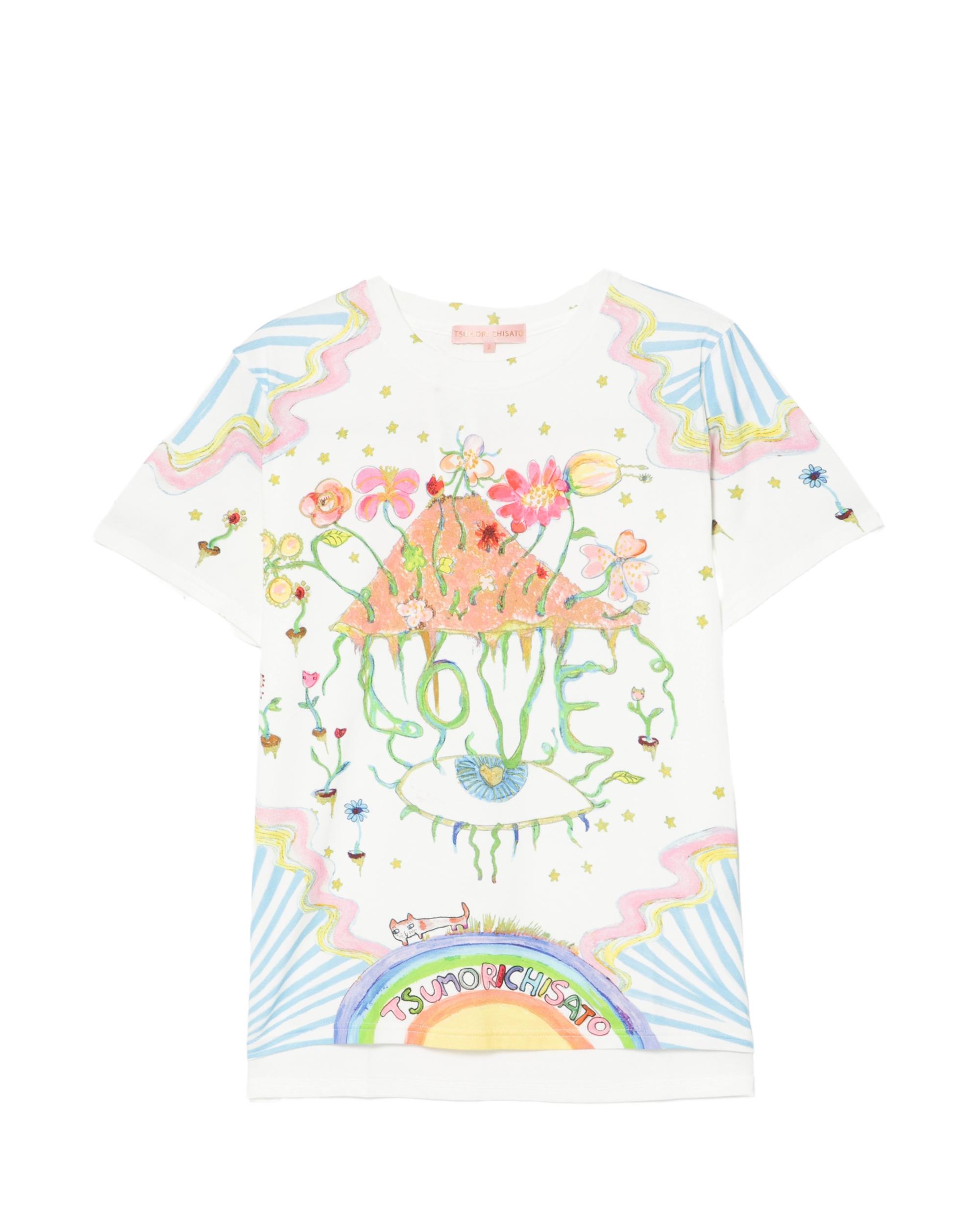 Front graphic tee by TSUMORI CHISATO