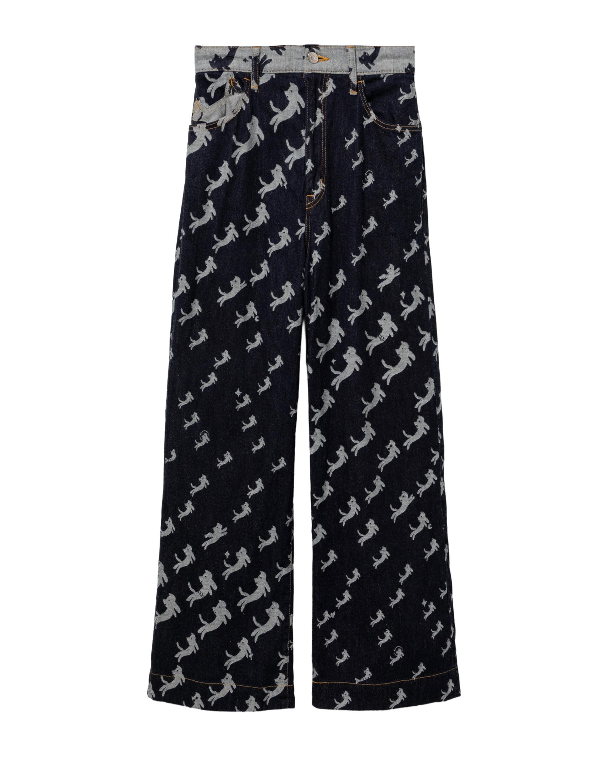 Monogram jeans by TSUMORI CHISATO