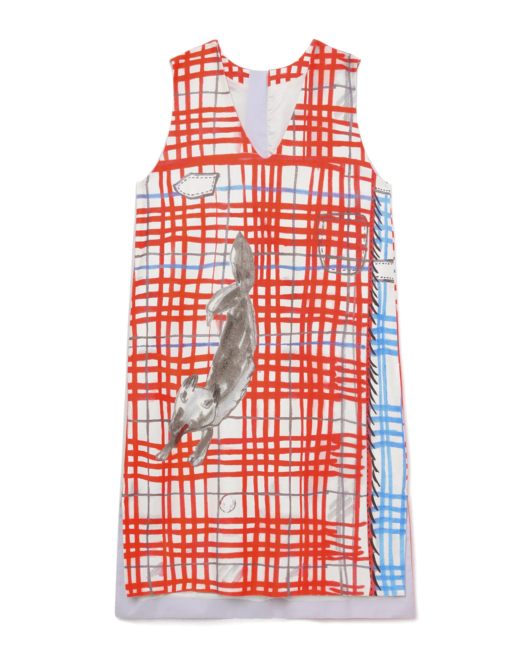 Panelled mini dress by TSUMORI CHISATO
