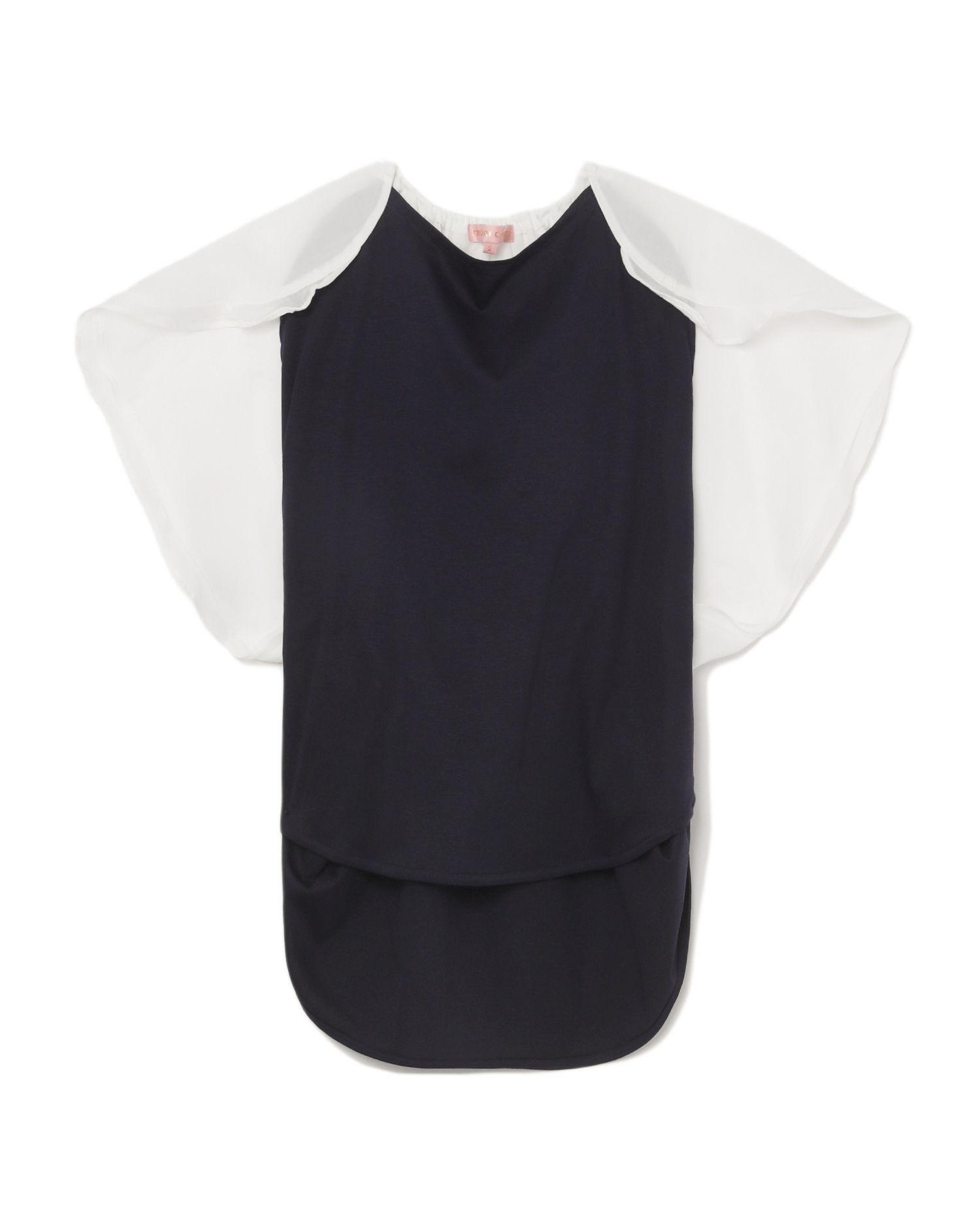 Patchwork sleeveless blouse by TSUMORI CHISATO