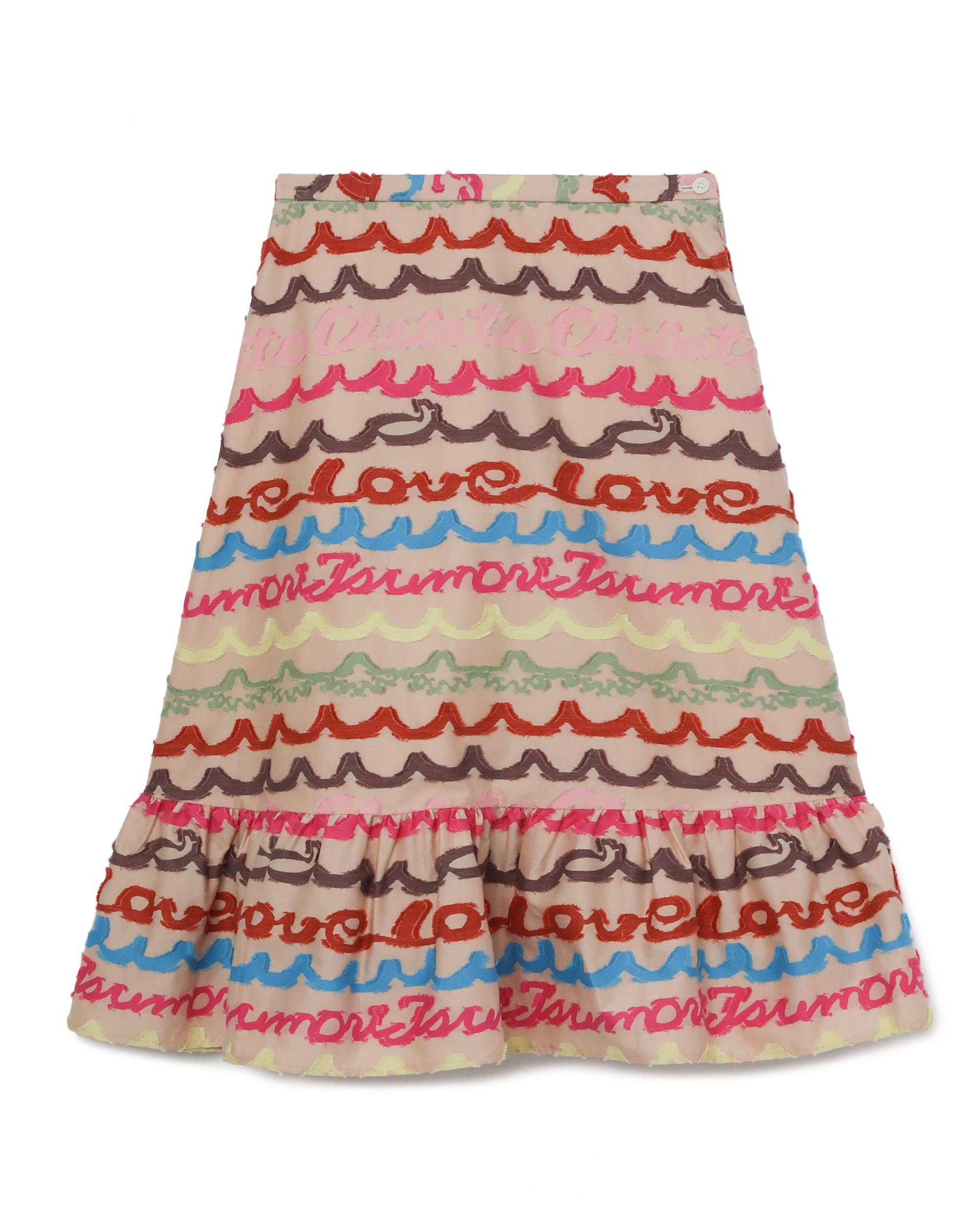 Patterned midi skirt by TSUMORI CHISATO