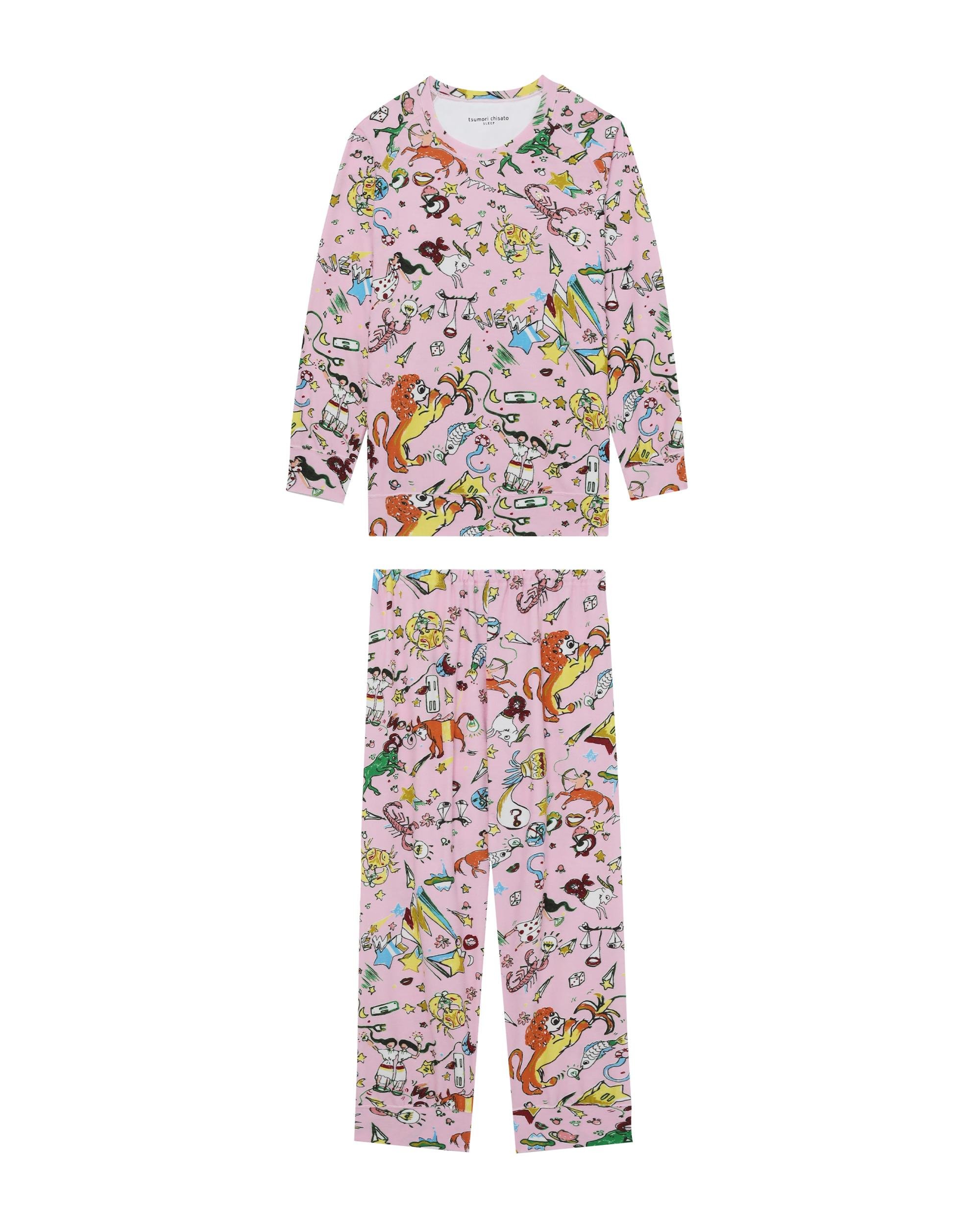 Patterned sleepwear set by TSUMORI CHISATO