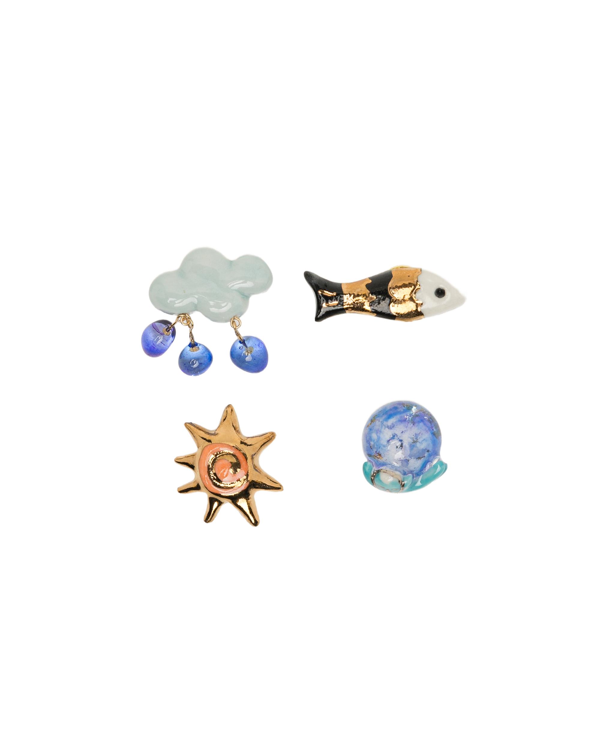 Pins - 4 pack by TSUMORI CHISATO
