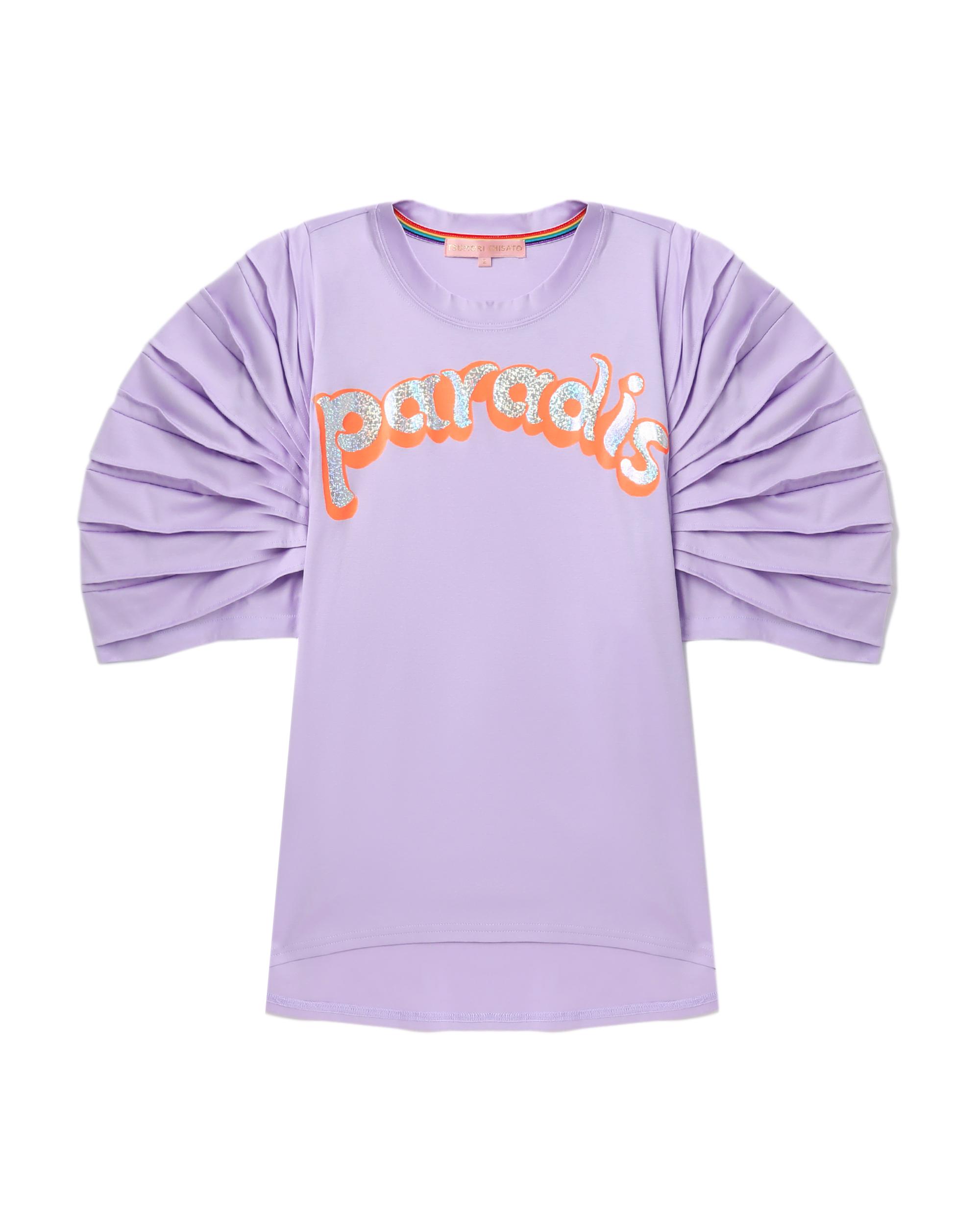 Pleated sleeve top by TSUMORI CHISATO