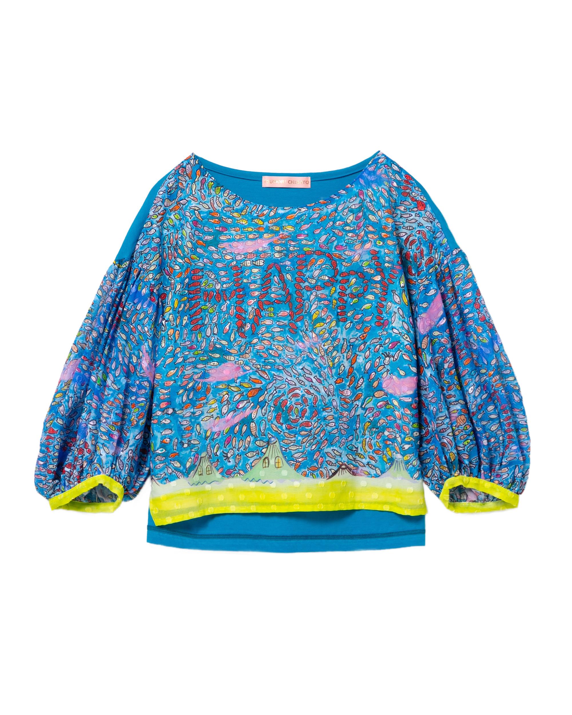 Printed blouse by TSUMORI CHISATO