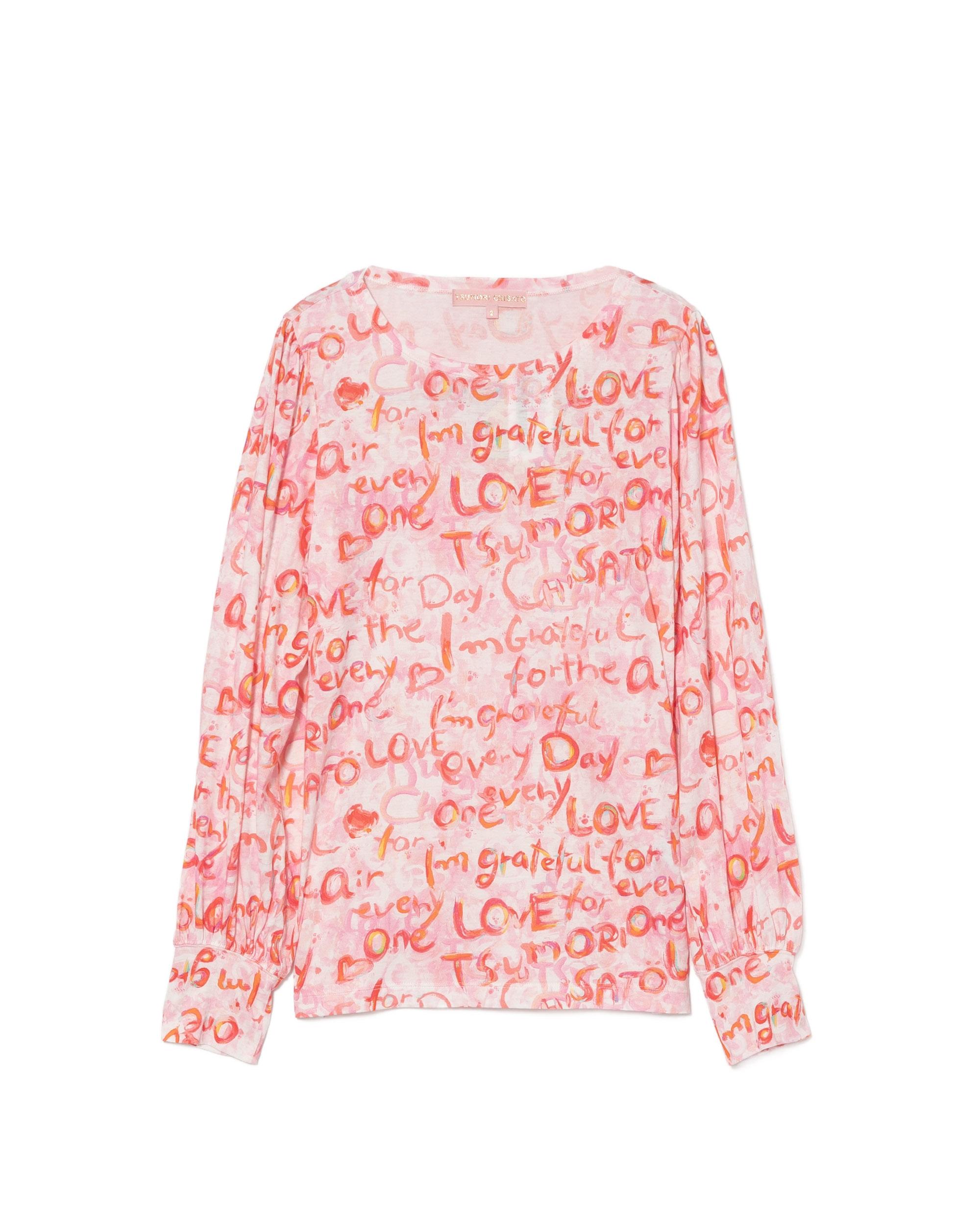 Printed long sleeve tee by TSUMORI CHISATO