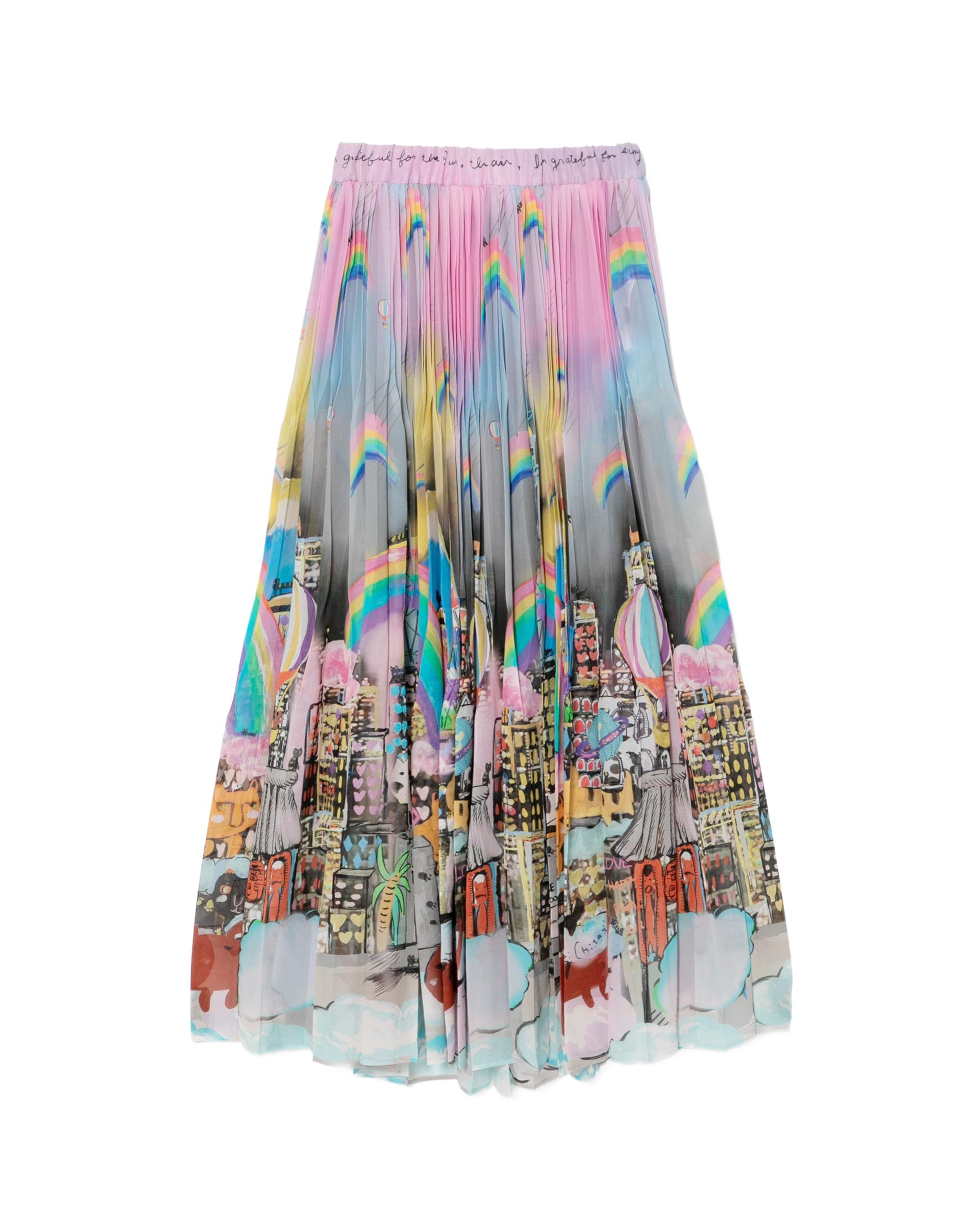 Printed maxi skirt by TSUMORI CHISATO