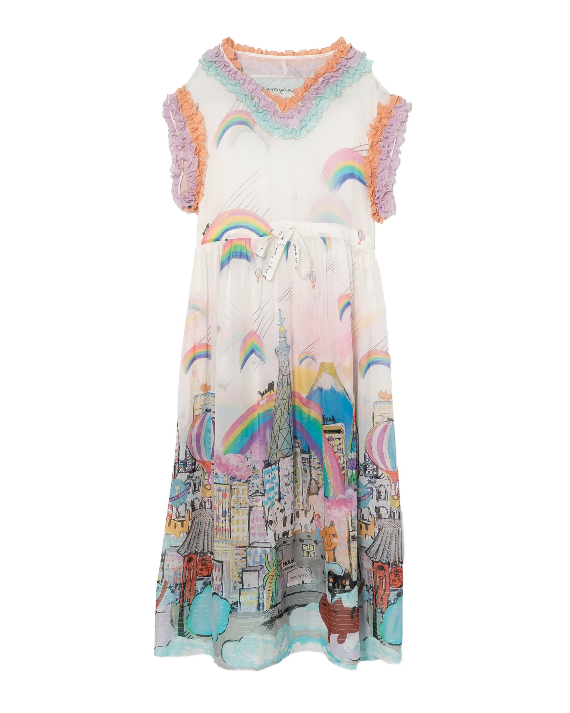Printed midi dress by TSUMORI CHISATO