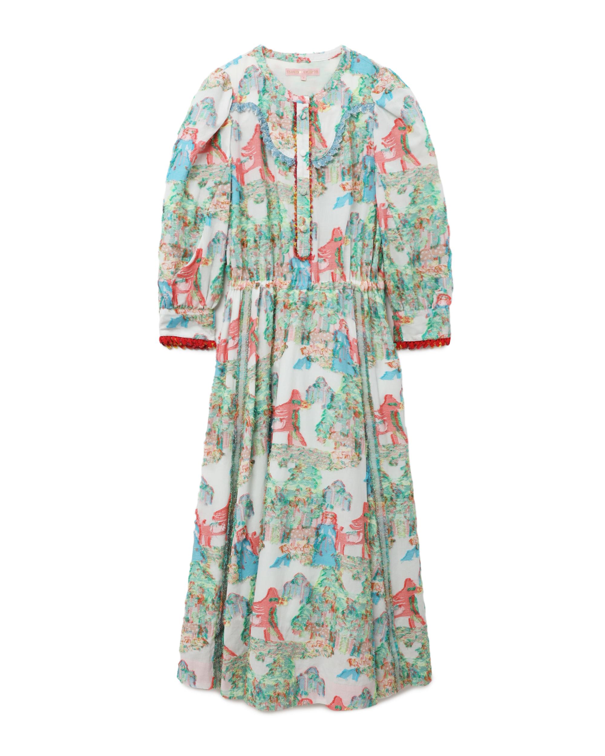 Printed midi dress by TSUMORI CHISATO
