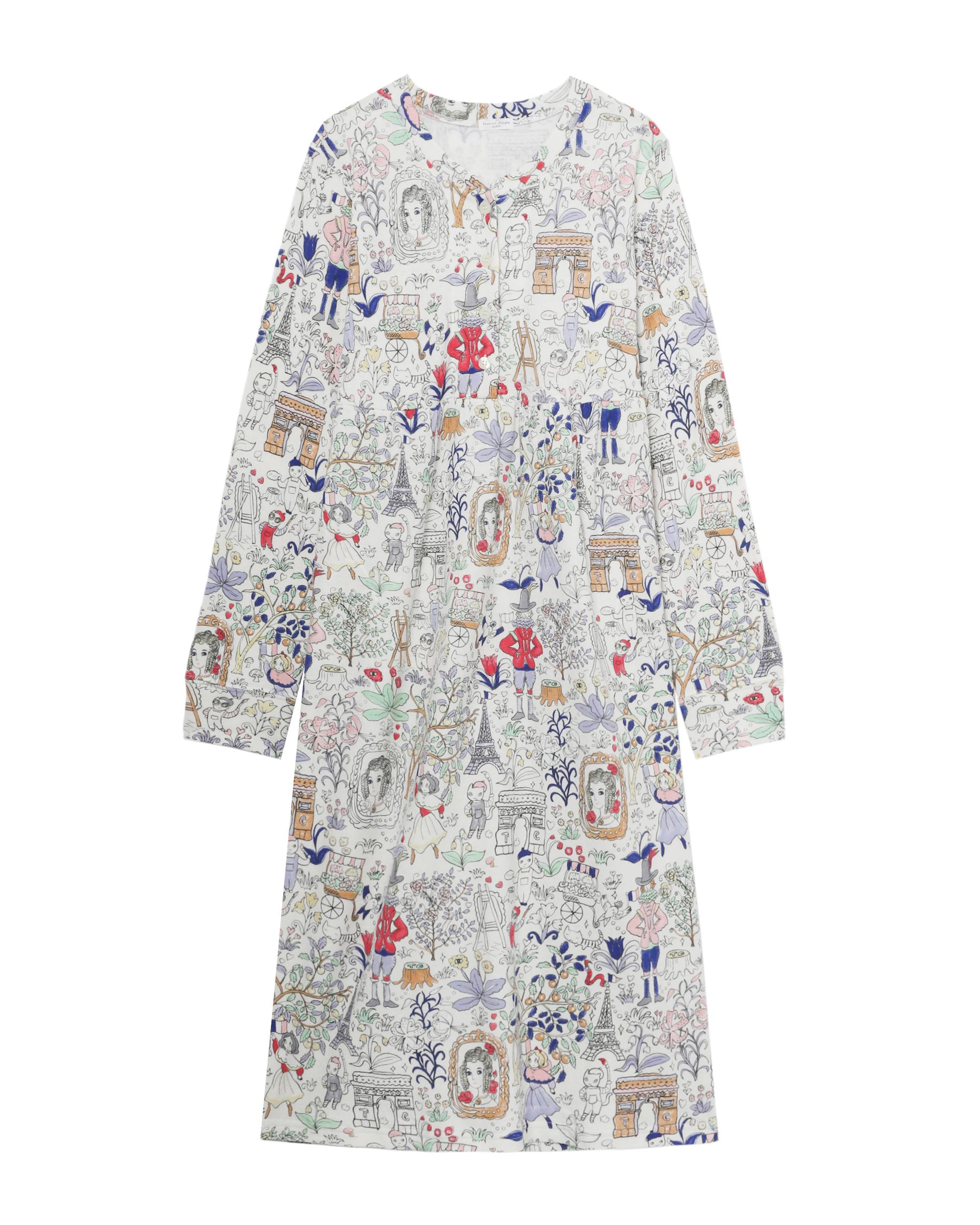 Printed night dress by TSUMORI CHISATO