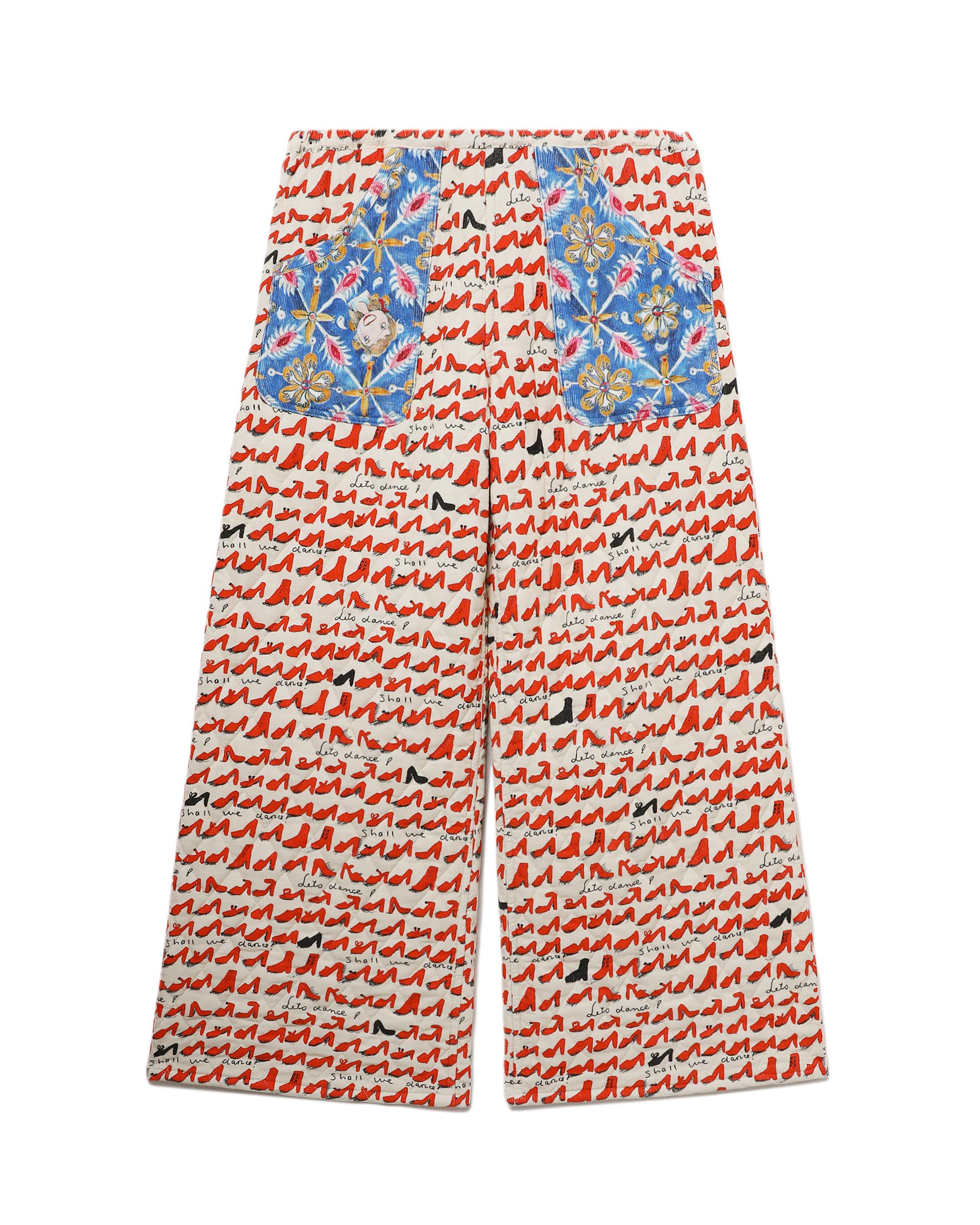 Printed wide-leg pants by TSUMORI CHISATO