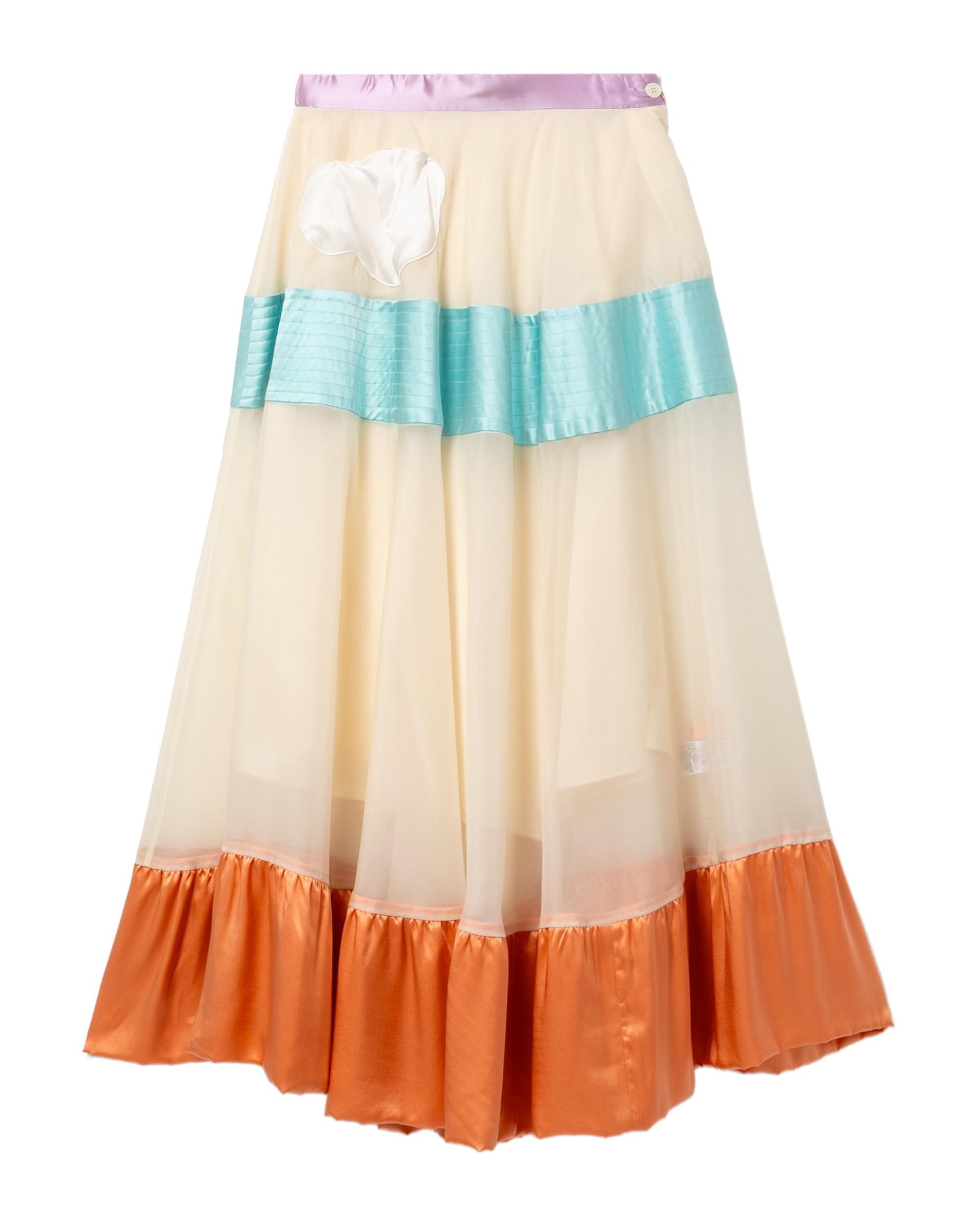 Tiered maxi skirt by TSUMORI CHISATO