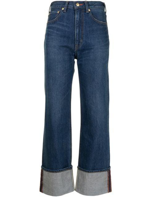The Carnelian straight-leg jeans by TU ES MON TRESOR