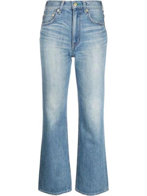 slim-fit bootcut jeans by TU ES MON TRESOR