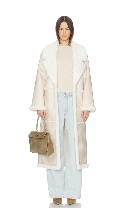 Tularosa Belen Coat in Ivory by TULAROSA