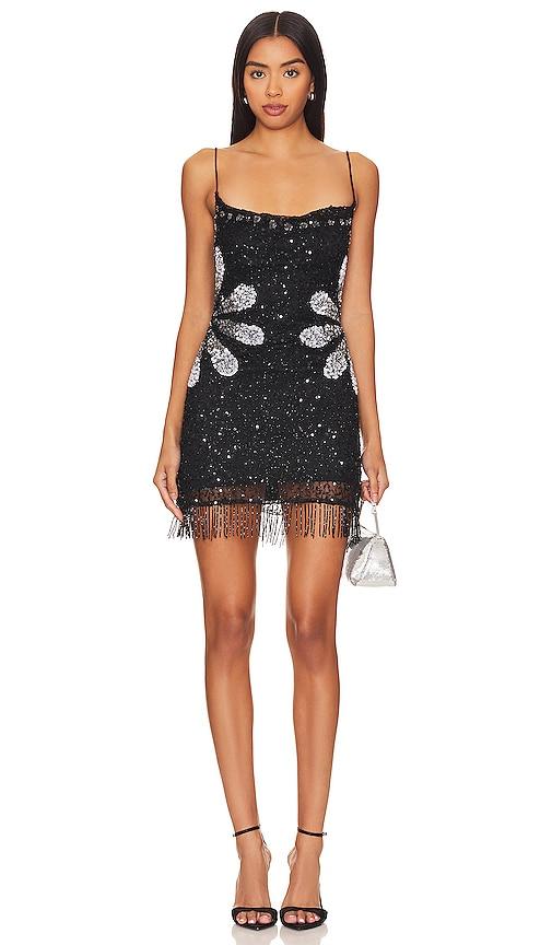 Tularosa Bellini Sequin Dress in Black by TULAROSA Tularosa Bellini Sequin Dress in Black by TULAROSA