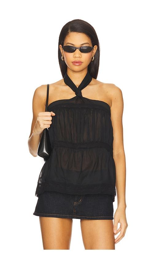 Tularosa Betsy Halter Top in Black by TULAROSA Tularosa Betsy Halter Top in Black by TULAROSA